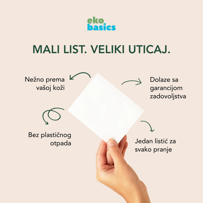 Eko Listići za Pranje Veša